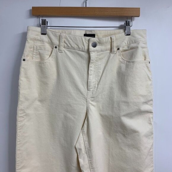 Talbots Women's Corduroy Cotton Stretch Classic 5 Pocket Trousers Size 10P NWT - Picture 4 of 14